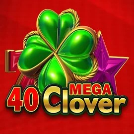 Logo of 40 Mega Clover from Amusnet Interactive at Magicspins Casino