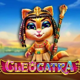 Cleocatra slot logo by Pragmatic Play at Magicspins Casino