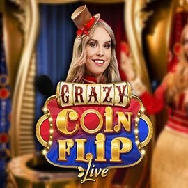 Crazy Coin Flip casino game by Evolution – featured logo at Magicspins Casino