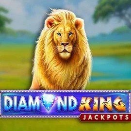 Try Diamond King Jackpots slot by SpinPlay Games on magicspins.eu.com – logo image