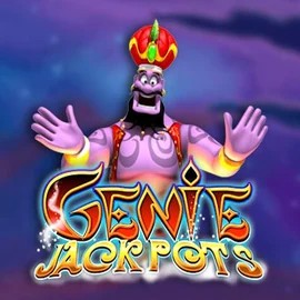 Genie Jackpots casino game by Blueprint Gaming – featured logo at Magicspins Casino