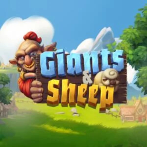 Giants and Sheep slot logo by Relax Gaming at Magicspins CasinoGiants and Sheep