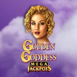 Golden Goddess Megajackpots slot logo by IGT at Magicspins Casino
