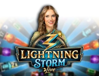 Lightning Storm logo by Evolution Magicspins Casino