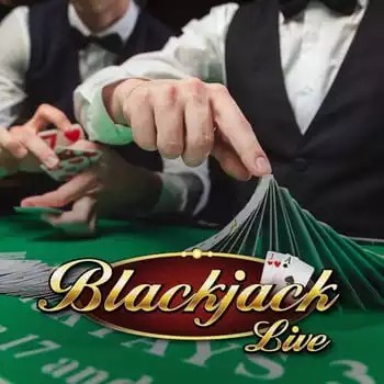 Live Blackjack slot visual from Evolution available on magicspins.eu.com