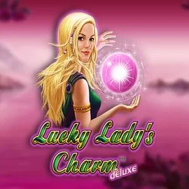 Lucky Ladys Charm Deluxe by Greentube, showcased at magicspins.eu.com – game logo