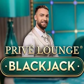 Privé Lounge Blackjack slot logo by Pragmatic Play at Magicspins Casino
