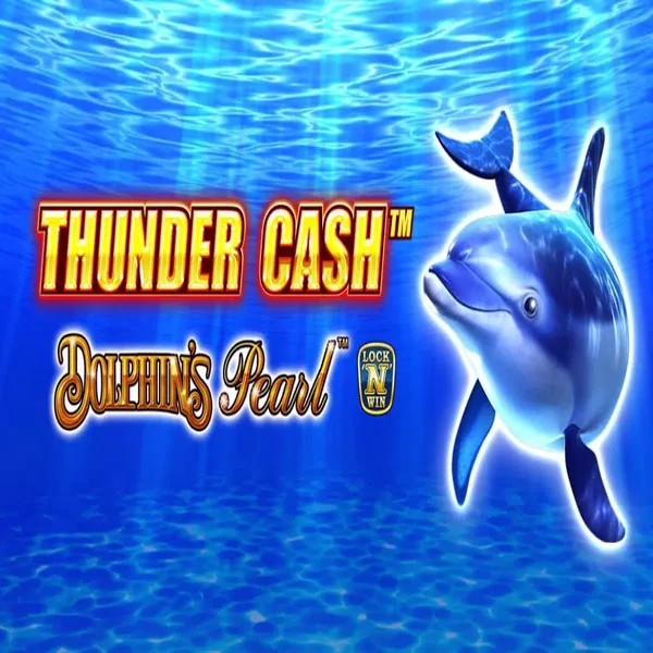 Thunder Cash Dolphins Pearl logo by Novomatic at Magicspins Casino