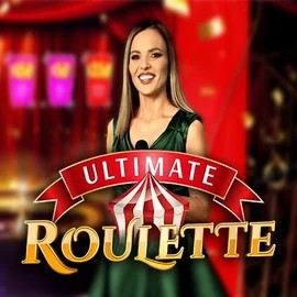 Ultimate Roulette online game logo by Ezugi on magicspins.eu.com